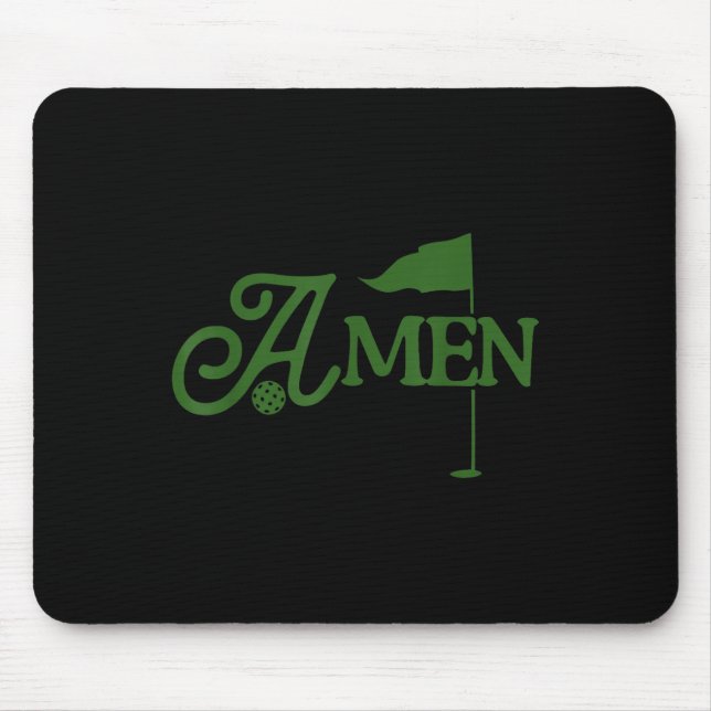 Tapis De Souris Amen Master Golf Azalea Tournoi de golf rose (Devant)