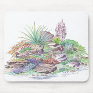 Tapis De Souris Aménagement alpin de jardin