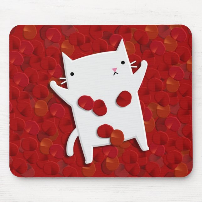 Tapis De Souris Américain Kitty (Devant)
