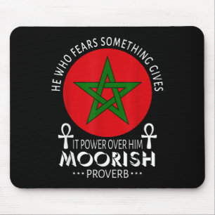 Tapis De Souris Américain Mauresque Qui Craindre Soin Maures Islam
