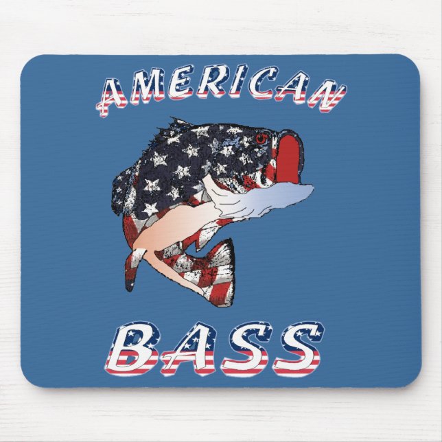 Tapis De Souris American Bass Mousepad (Devant)