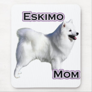 Tapis De Souris American Eskimo Chien Maman 4