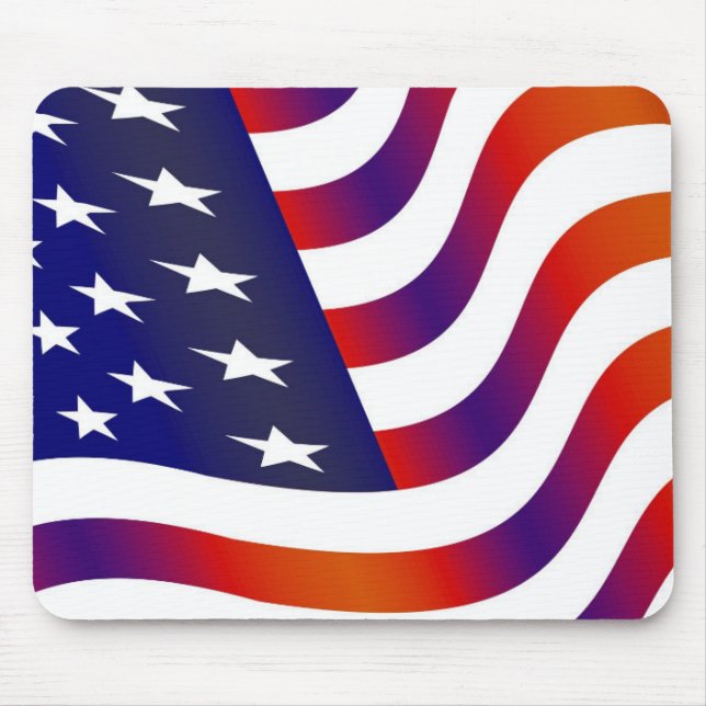 Tapis De Souris American Flag (Devant)