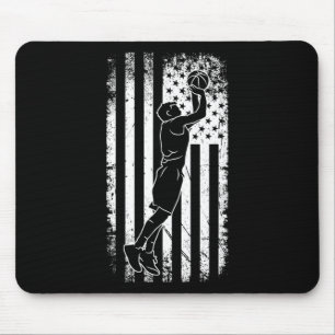 Tapis De Souris American Flag Bysketbyll Apparel - Bysketbyll