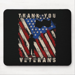 Tapis De Souris American Priot Patriot Soldat Anciens Combattants 