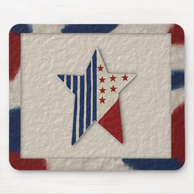 Tapis De Souris Americana Mousepad (Devant)
