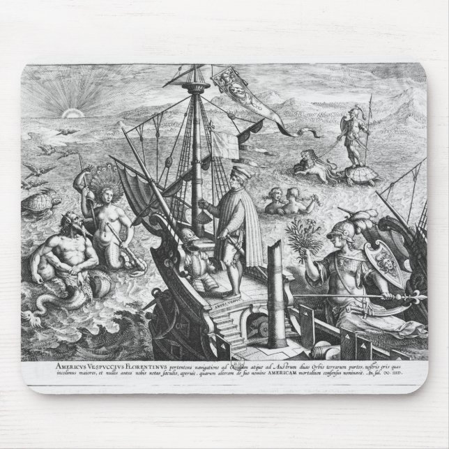 Tapis De Souris Amerigo Vespucci (Devant)