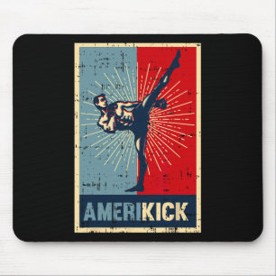 Tapis De Souris Amerikick America Kickboxing 4 Juillet Incroyable
