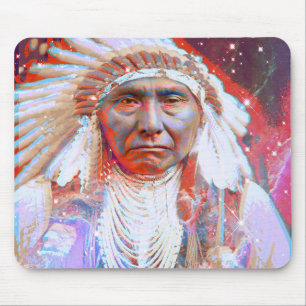 Tapis De Souris Amérindien Crazy Horse