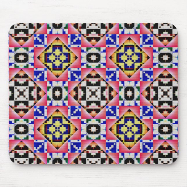 Tapis De Souris Amérindien moderne 11 Mousepads (Devant)