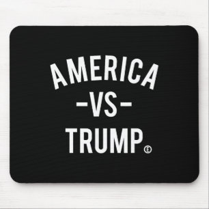 Tapis De Souris Amérique contre Trump - Amérique Versus Trump _3