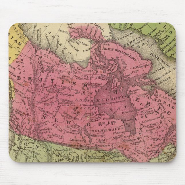 Tapis De Souris Amérique du Nord 36 (Devant)
