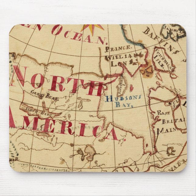 Tapis De Souris Amérique du Nord 8 (Devant)
