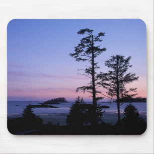 Tapis De Souris Amérique du Nord, Canada, île de Vancouver, arbres