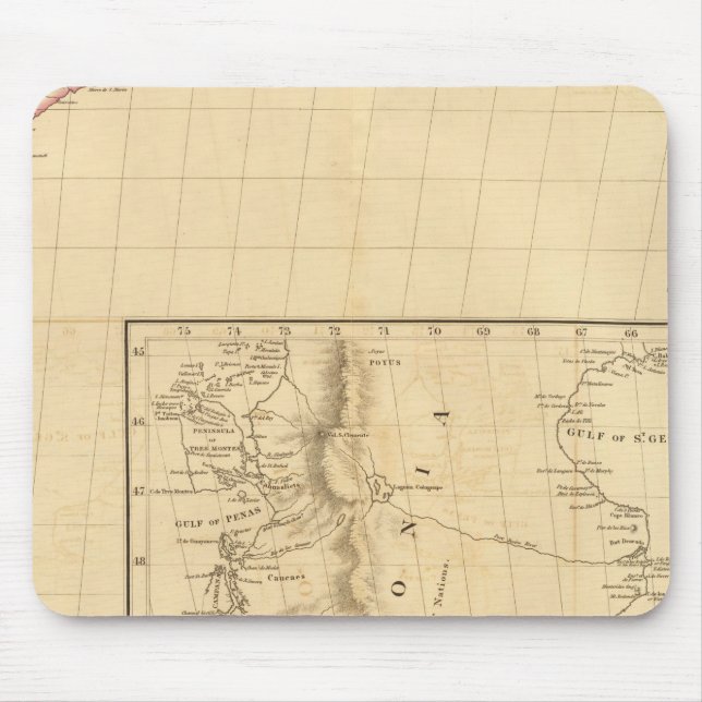 Tapis De Souris Amérique du Sud 33 (Devant)