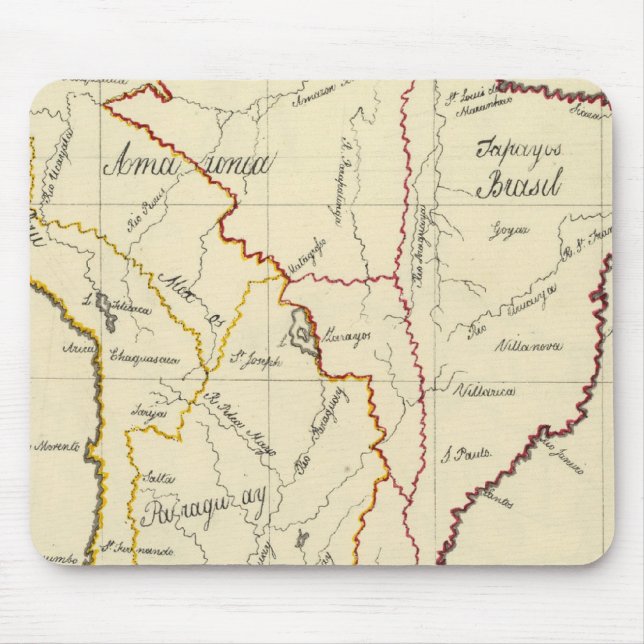Tapis De Souris Amérique du Sud 9 (Devant)