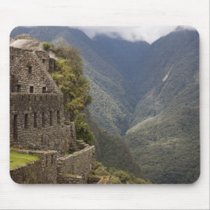 Tapis De Souris Amérique du Sud, Pérou, Machu Picchu. Ruines de pi