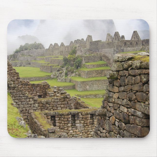 Tapis De Souris Amériques, Pérou, Machu PIcchu. L'ancien (Devant)