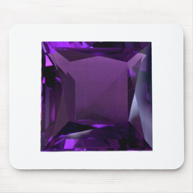 Tapis De Souris Amethyst Gemstone Purple (Devant)