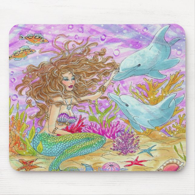 Tapis De Souris Ami de mer profonde (Devant)