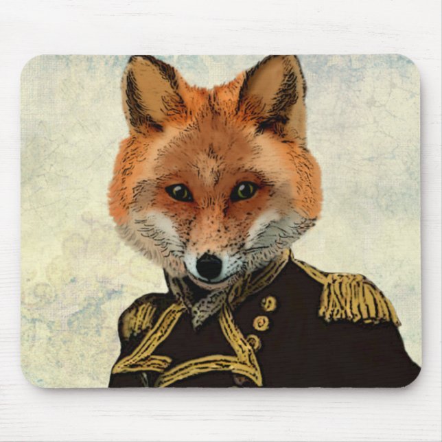 Tapis De Souris Amiral Fox Full 2 (Devant)