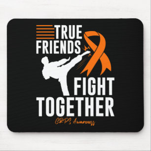 Tapis De Souris Amis de sensibilisation aux crps Soutien Arts mart