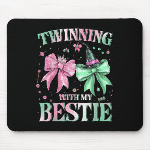 Tapis De Souris Amis Jumelant Avec Mon Bestie Drôle Amis Spir
