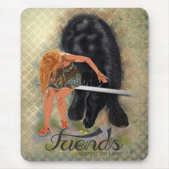 Tapis De Souris AMIS - Mousepad (Devant)