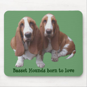Tapis De Souris Amis Mousepad de Basset Hound