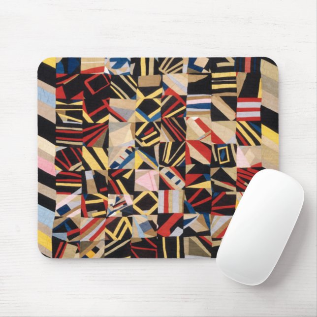 Tapis De Souris Amish Crazy Quilt par Lydia Beach (Avec souris)