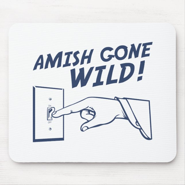 Tapis De Souris Amish folles ! (Devant)