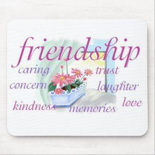Tapis De Souris Amitié inspirée Mousepad