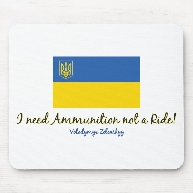 Tapis De Souris Ammo-Zelenskyy (Devant)