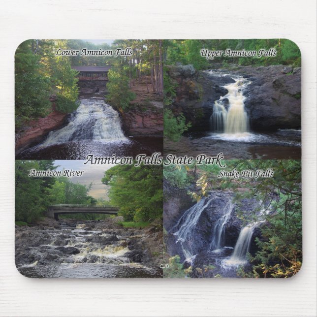 Tapis De Souris Amnicon Falls State Park mousepad (Devant)