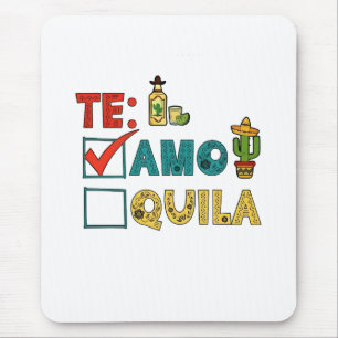 Tapis De Souris Amo Tequila Cinco De Mayo Drôle