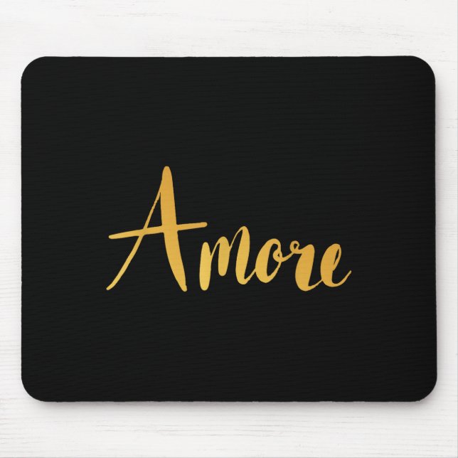Tapis De Souris Amore - Italian Love Valentine's Day  (Devant)