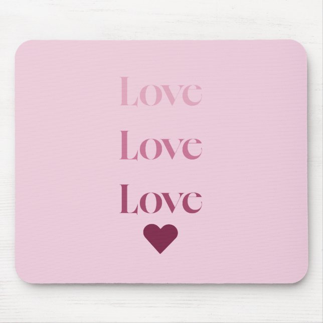 Tapis De Souris Amour amour amour (Devant)