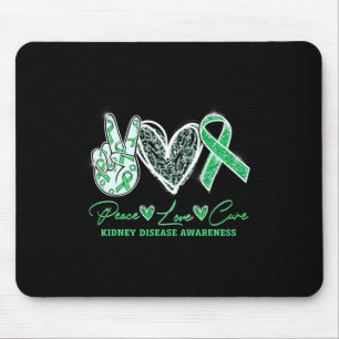 Tapis De Souris Amour Cure Maladie du rein Cadeaux de sensibilisat
