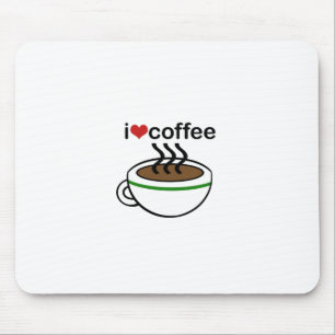 Tapis De Souris Amour de café