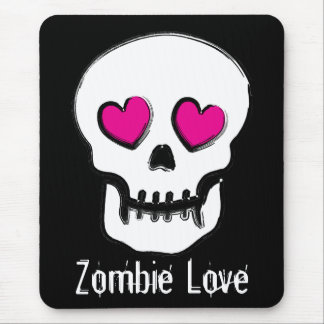 Tapis De Souris Amour de zombi