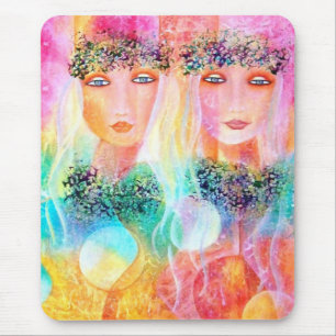 Tapis De Souris Amour et Aloha Mousepad