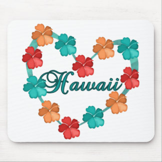 Tapis De Souris Amour Hawaï