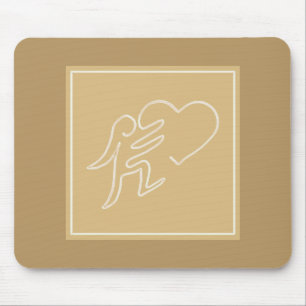 TAPIS DE SOURIS AMOUR (MIEL)