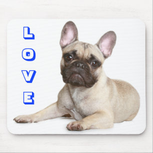 Tapis De Souris Amour mignon chien chiot Mousepad