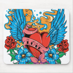 Tapis De Souris Amour Mousepad d'Annunaki