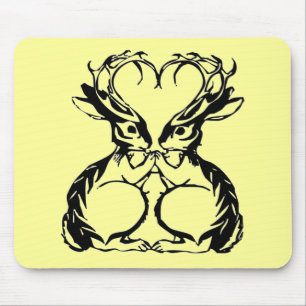 Tapis De Souris Amour Mousepad de Jackalope