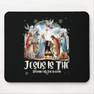 Tapis De Souris Amour Rétro Comme Jésus Coquette Coeur Bow Jesus V