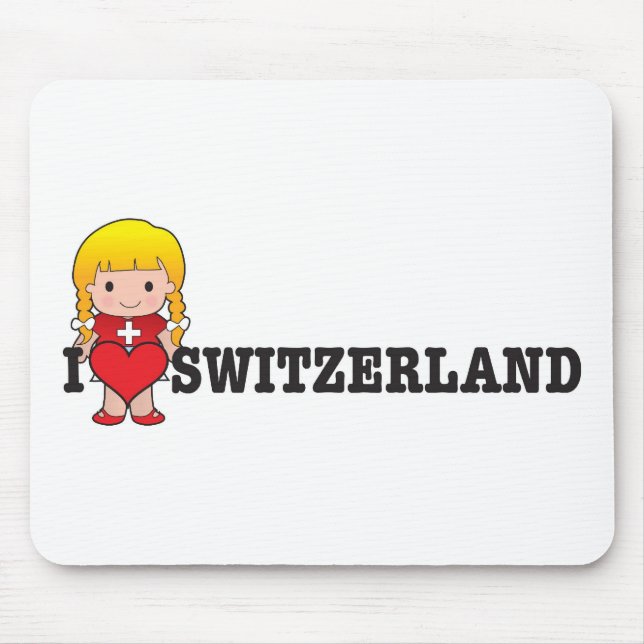 Tapis De Souris Amour Suisse (Devant)