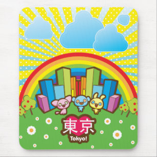 Tapis De Souris Amour Tokyo Mousepad