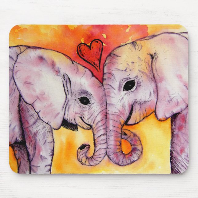 Tapis De Souris Amour vrai Mousepad (Devant)